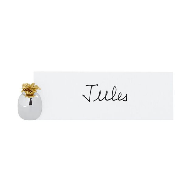 Set of 6 place  card holder pineapple image number 1