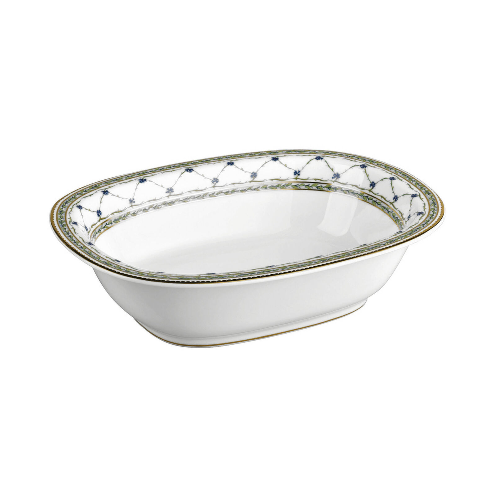 Vegetable dish, 9 1/2 inch x 7 1/2 inch - h 2 1/2 inch - 28 oz image number null