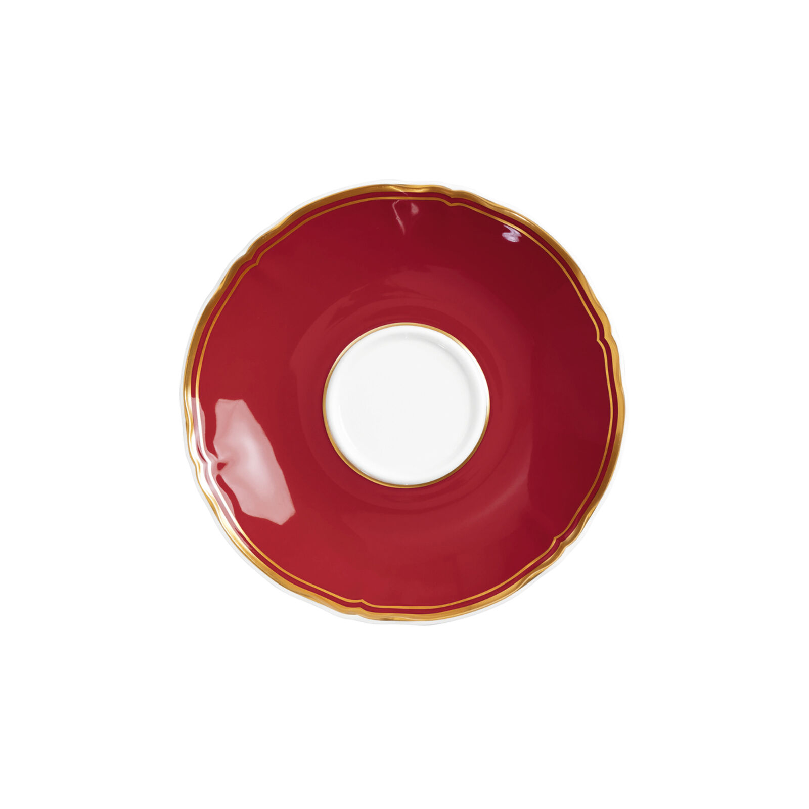 Tea saucer, Ø 6 1/4 inch - h 1 inch image number null