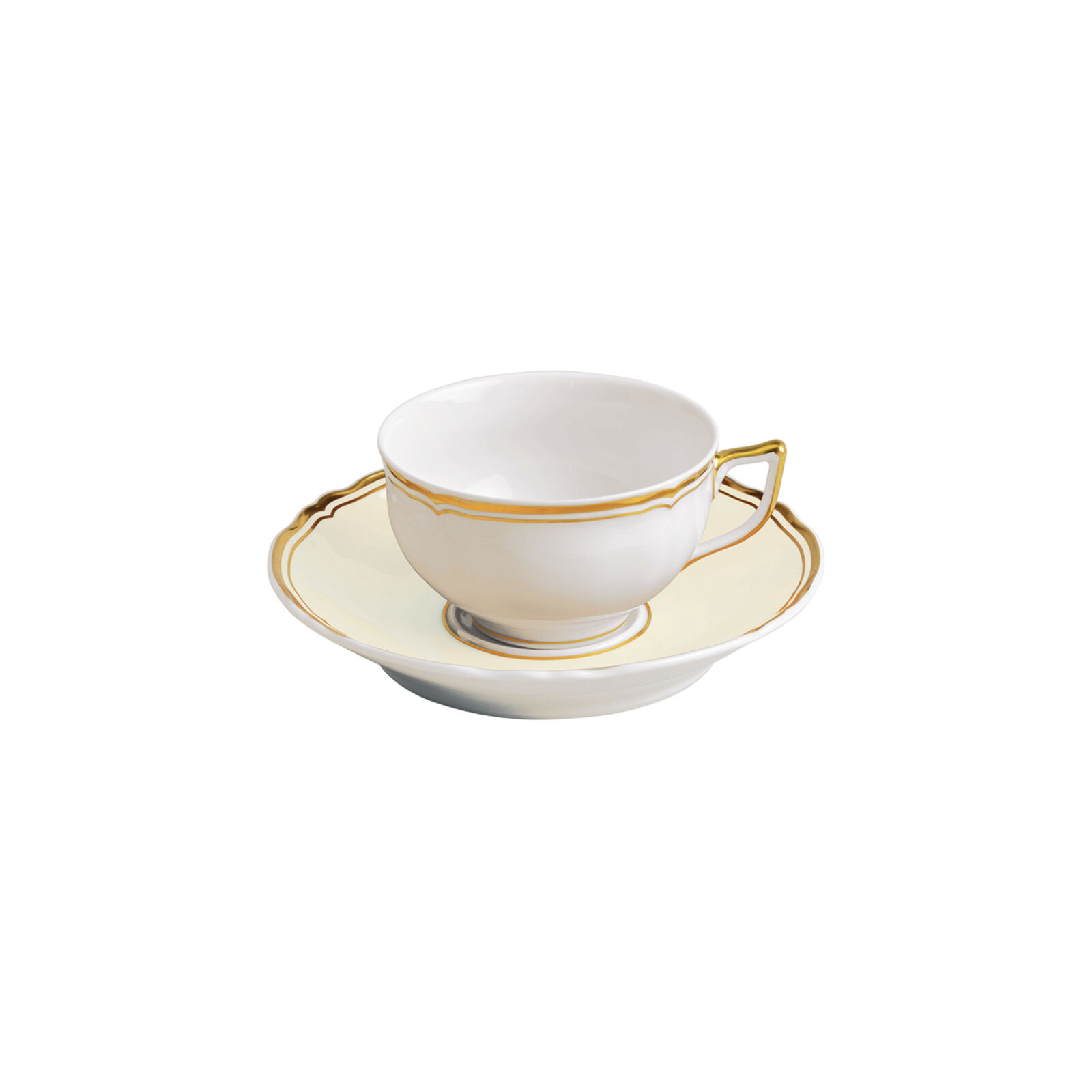 Tea saucer, Ø 6 1/4 inch - h 1 inch image number null